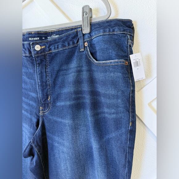 NWT Old Navy High Rise O.G. Straight Leg Secret Smooth Pockets Jeans Size 22 - Picture 2 of 10